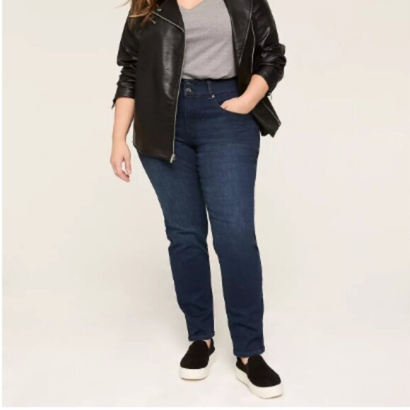 Lane Bryant Denim - Lane Bryant Size 28 - T3 Straight Leg Jeans